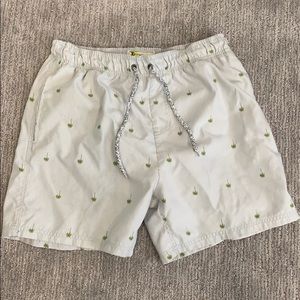 Palm tree bathing suit